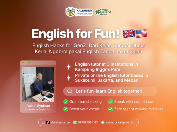 ENGLISH FOR FUN!