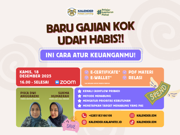 BARU GAJIAN KOK UDAH HABIS?! INI CARA ATUR KEUANGANMU!