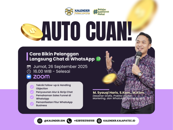 Auto Cuan! Cara Bikin Pelanggan Langsung Chat di WhatsApp